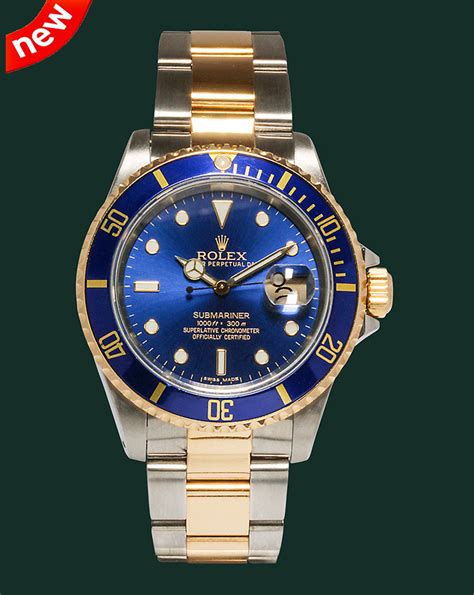 rolex submariner oro acciaio